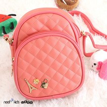 에펠탑 크로스 가방 백 케이스 필통 파우치 소품 소형 동대문왕도매 니프코리아, 오렌지