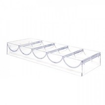 [갬블] 아크릴 하프 케이스 포커칩 게임칩 카지노칩 케이스 칩보관케이스 아크릴 카지노칩 보관케이스100P용 칩트레이 보관케이스파티 홈 카지노 게임 액세서리