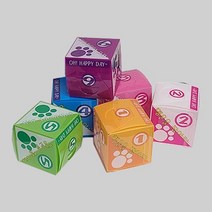 keke 사각 미니 PP박스 사내 행사 돌잔치 이벤트 행운 경품상자 케이스 케이케이컴퍼니, 선택6(6번퍼플)