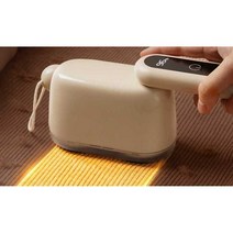 의류 보풀 제거기 휴대용 무선 충전식 소형 가정용, 밀크티 컬러 접이식