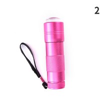 네일드라이기 건조기 USB 매니큐어 검사 램프 네일 드라이어 미니 손전등 LED 손톱 건조 충전식 휴대용, 04 Need Batteries