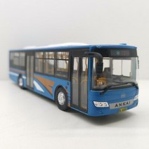 안후이 허페이 버스 12 도로 1:64 스케일 시뮬레이션 합금 다이 트 자동차 모델 Diy 버전 데스크탑 정적 장, 02 A