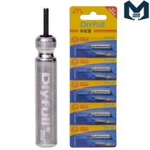 피싱메카 CR425 배터리 전자찌 밧데리 소형집어등 건전지 바다막대찌 민물막대찌, 5개