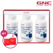 [지앤씨] 멀티비타민 앤 미네랄 (60정) 3개입 세트, 상세 설명 참조