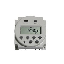 타임 스위치 콘센트 타이머 220V 110V 24V 12V CN101A 디지털 LCD 전원 프로그래밍 가능한 시간 릴레이 16A CN101, [02] 24V