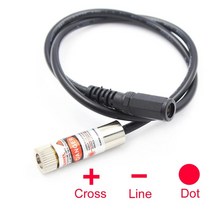 Oxlasers 650nm 100mw 레드 라인 레이저 50mw 405nm 450nm 크로스 레이저 520nm 5v 산업용 도트 레이저 모듈 마킹 포지셔닝 레이저, 보라색 십자가 레이저