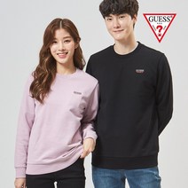 [게스] 유니 미니게스로고 맨투맨 NM1K0162