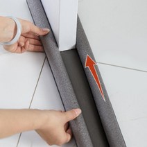 방문틈막이 아파트방음문 문틈바람 월동준비 문방풍, 그레이