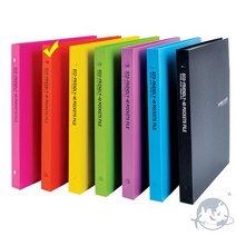 VEDANA 클리어화일 A4 40매 주황색 계약서화일