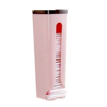 (한정세일)비닐봉투 정리함 보관함 씽크대 주방 수납 비닐 봉지, 한정)(슬림형 베이지)