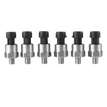 1pc 압력 트랜스미터 1/8NPT 스레드 스테인레스 스틸 압력 변환기 송신기 센서 오일 연료 공기 물 공기 변, 200PSI