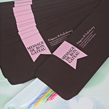 장원 베이커리 케이크칼봉투(파스텔리본) (100개)