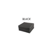 음향사운드디퓨저 방음재 흡음 베이스트랩 판넬 방음 스피커흡음판 103995, 24pcs, Black