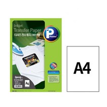 프린텍 J9115-5 티셔츠 전사용지 밝은색 A4 5매, 쿠팡1 본상품선택