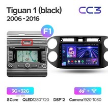 안드로이드올인원 안드로이드오토 teyes cc3 for volkswagen tiguan, 티구안1 cc3 32g-f1