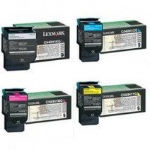 렉스마크 C540N/C540H1KG/CG/MG/YG/대용량_4색세트, 단일옵션