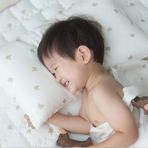 불로홈 유아 아기 꼰사인견 패드 쿨매트 신생아 사계절 고밀도 광목 토퍼 면 S(70x100cm), [마이하우스]