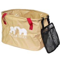 POLABEAR 캠핑용 설거지통 31리터 다용도 물통 버킷, 베이지, 1개