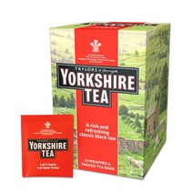요크셔 홍차 20티백 발효차 사무실 직장 직장인 가정용 패밀리용 데일리 향 풍미 항산화 차 티 가격 파는곳