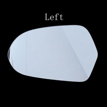 사이드미러 자동차 교체 왼쪽 가열식 윙 미러 유리 아우디 A6 C7 2012 4G0857535, 01 Left side, 01 Left