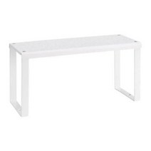 이케아 IKEA 선반인서트 화이트 32x13x16cm 스틸