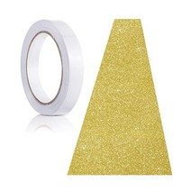 카펫 러너 런웨이 러그 55 GSM 두께 카펫 테이프 포함 결혼식 크리스마스 추수감사절 야외 액세서리 웨딩 파티 복도 러그(글리터 골드 12 9 x 49 9m(4 6 16 4피트), 4.6 x 16.4 Feet, 글리터 골드