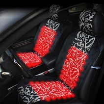 쮸카 트래버스 열선시트커버 12V 뉴카렌스 온열시트 벤츠cls250d겨울시트커버 카시트 자동차 시트커버 차량용 로얄웨이브지프올뉴랭글러, 로얄웨이브 열선시트 12v