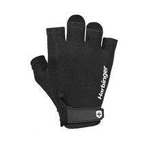 하빈져 Power Gloves 2.0 for Weightlifting 트레이닝 핏ness 앤드 Gym Workouts 208959, Black, Small