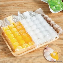 얼음팩 10매 세트 일회용 아이스백 비닐봉지 트레이 다진마늘보관함