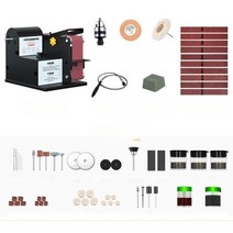 자동칼갈이 벨트샌더 소형 전동 칼가는기계 연마 연삭기, 800W무단속도조절+올인원패키지