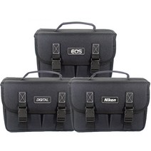 국산 중형 숄더백 Nikon/호환 니콘 가방/생활방수 - D7500/D7200/D5500/D5300/D3300/D3200 등, 로고, EOS