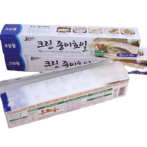 다이소 종이호일 사각 친환경 크린랩 음식 기름종이, 사이즈