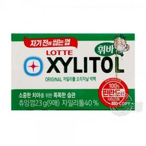 자일리톨판 23g 츄잉껌 롯데껌 졸음운전 졸음껌 졸음방지 식후졸음 수험생 졸음 잠깨는 껌, 단품, 단품