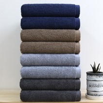 송월타월 프리미엄 프라우드 호텔수건 170g 코마사, 연회색, 8개입