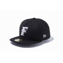 뉴 에라 ( NEW ERA ) 59FIFTY NPB 홋카이도 니혼 햄 파이터스 F 11434037 남성, 블랙