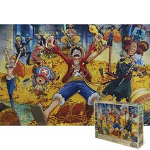 퍼즐피플 원피스 직소퍼즐 1000 2000피스, 보물더미 1000P, 1000p