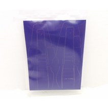 IOTPN RC 트럭 중장비 1:14 타미야 트랙터 트레일러 볼보 56360 56362 자동차 업그레이드 액세서리1 쌍 좌석 스티커, [02] 파란