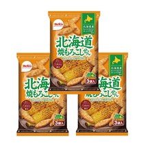 베프코 홋카이도 군옥수수맛 센베 54g x 3개, 단품