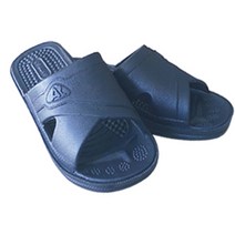 MJ트레이딩 국산통고무 비치 막슬리퍼 실내슬리퍼, 블랙, 240