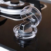다파요 2P 주방 오븐 스위치 보호뚜껑 가스렌지 다이얼 안전커버, 투명2P