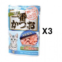 해물맛 60g 파우치 X3 펫모닝 카네토라 고양이 간식, 상세페이지 참조, 상세페이지 참조