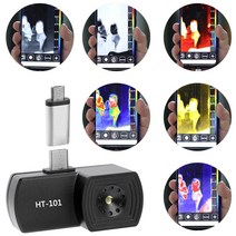 스마트폰열화상카메라 XEAST 휴대 전화 열 화상 카메라 지원 안드로이드 Type-C HT-102/HT-101/HT-201/HT-301 용 비디오 및 녹화, [01] HT-102