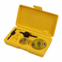 목재 석고 천공 목공용 홀커터 홀쏘 8종 세트, 1개