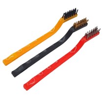 철칫솔 쇠 방충망청소 솔 브러쉬 화당실바닥청소 문틀청소 녹제거, 옵션명, 녹제거 쇠솔 철브러쉬 3P 세트
