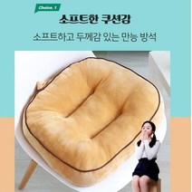 소프트 학생방석 등쿠션 공부방 인테리어용품 전차종, 베이지