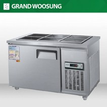 우성 반찬냉장고 1200 업소용 밧드냉장고 CWS-120RB, 내부스텐, 아날로그, 좌측