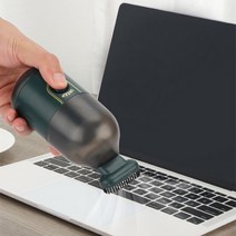 (해외직구)USB 충전식 초미니 진공 청소기(그린)