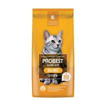 프로베스트 캣 전연령 고양이 사료, 5kg, 1개, 헤어볼