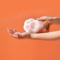 고양이 샤워볼 때밀이 스펀지, 식빵