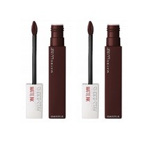 [매장정품]메이블린뉴욕 Maybelline York 메이블린 슈퍼스테이 매트 잉크 리퀴드 립스틱 85 프로텍터 5ml 2개
